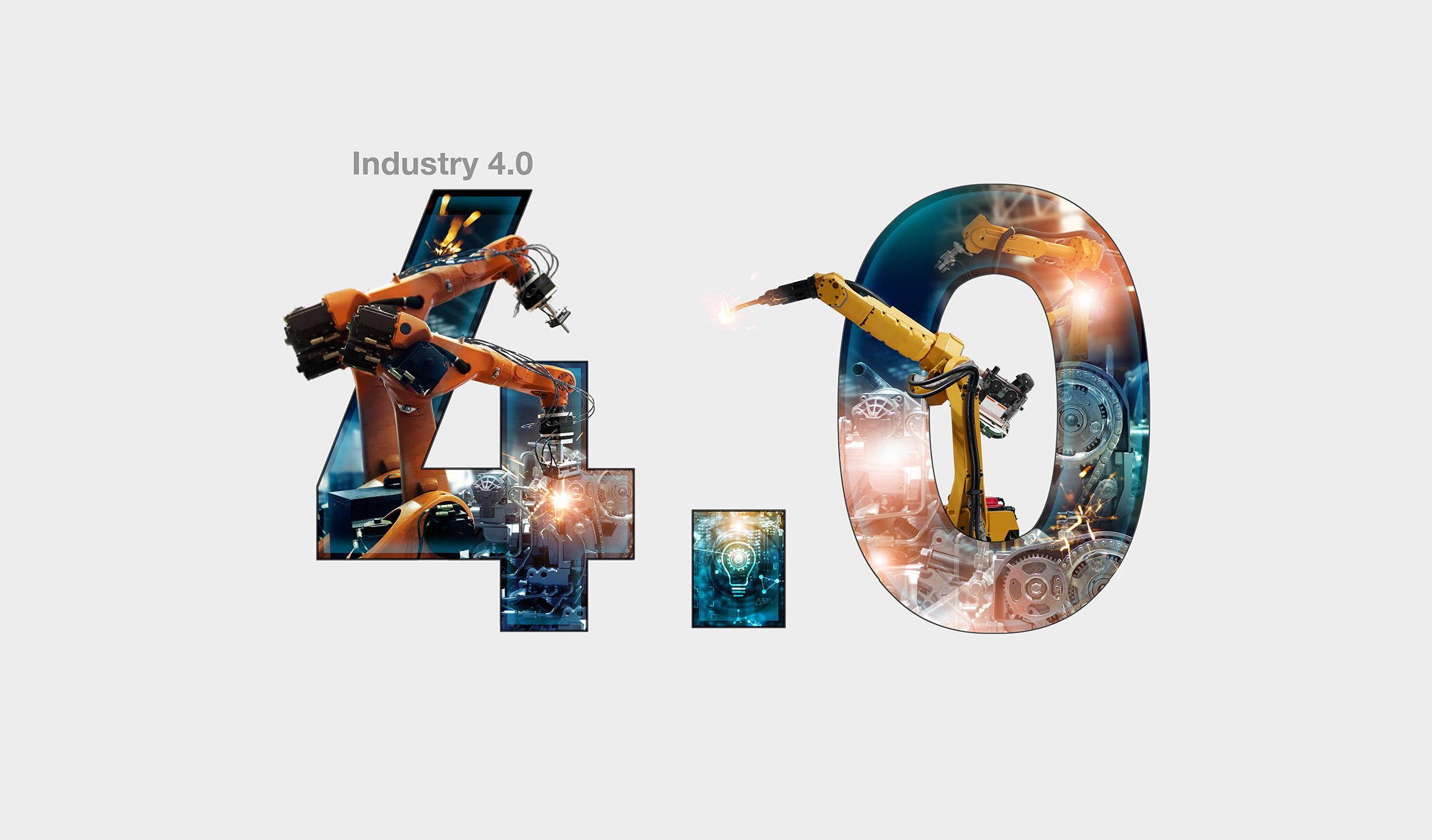 Industry,4.0,Concept,,Iot,,Automation,Robot,Arms,Machine,And,Monitoring